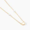 Collier Kakalina Or Jaune Nacre