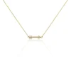 Collier Karitate Plaqué Or Oxydes De Zirconium