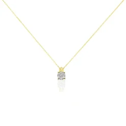 Collier Kate Or Blanc Diamant Synthétique