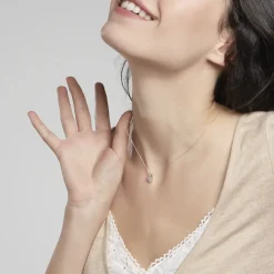 Collier Kate Or Blanc Diamant Synthétique