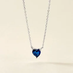 Collier Kelvyn Argent Blanc Oxyde