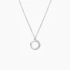 Collier Kleya Argent Blanc Oxyde De Zirconium