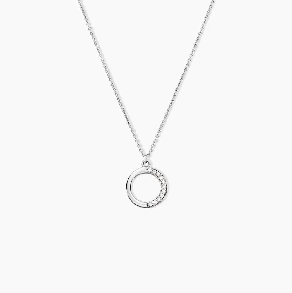 Collier Kleya Argent Blanc Oxyde De Zirconium