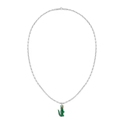 Collier Lacoste Arthor Acier Blanc