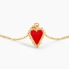 Collier L'amour Coloré Or Jaune