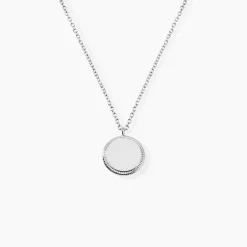 Collier Lilibeth Argent Blanc