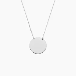 Collier Lisa Or Blanc