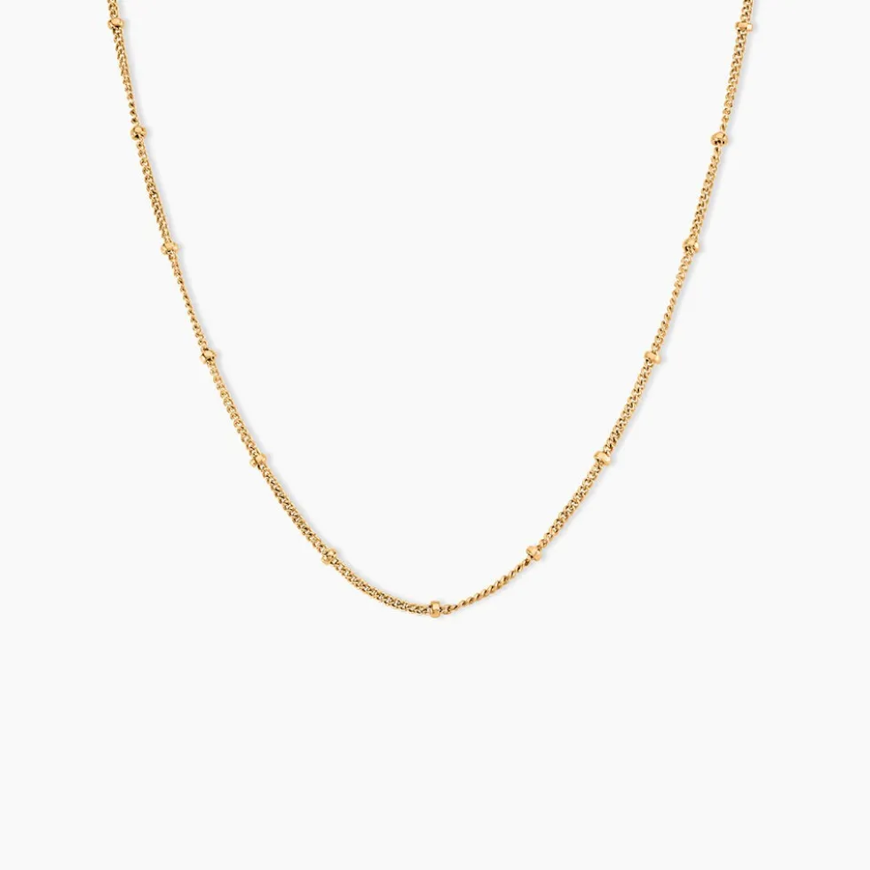 Collier Liza Plaqué Or Jaune