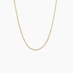 Collier Liza Plaqué Or Jaune