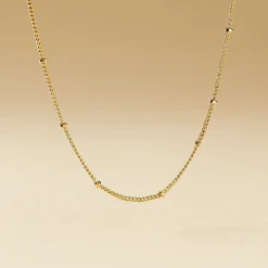 Collier Liza Plaqué Or Jaune