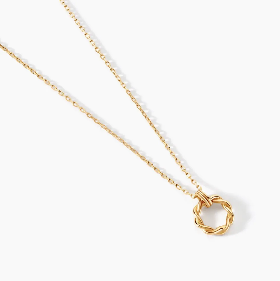 Collier Lou Plaqué Or Jaune