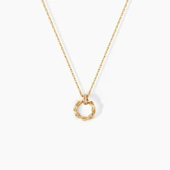 Collier Lou Plaqué Or Jaune