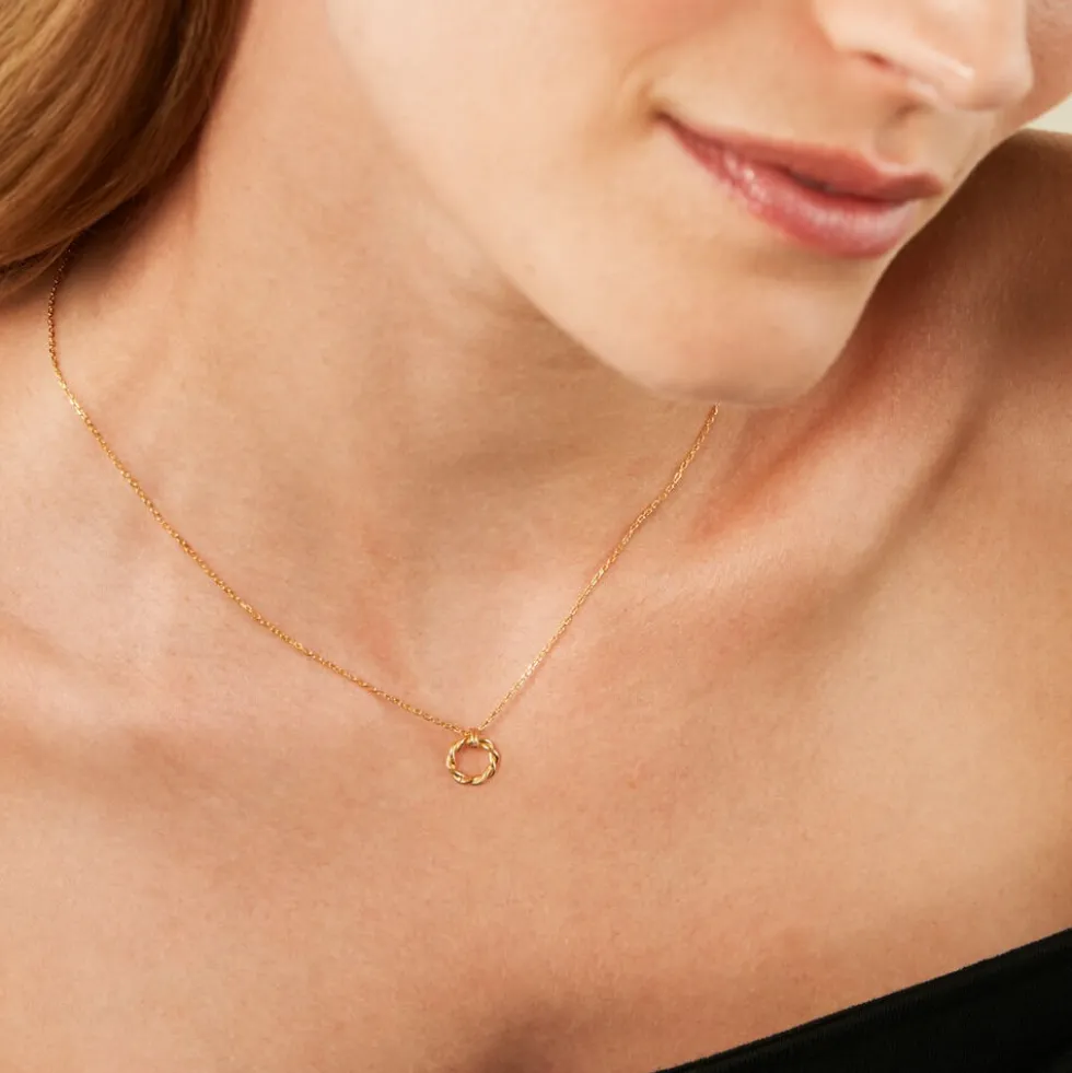 Collier Lou Plaqué Or Jaune