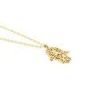 Collier Lucian Plaqué Or Oxyde De Zirconium