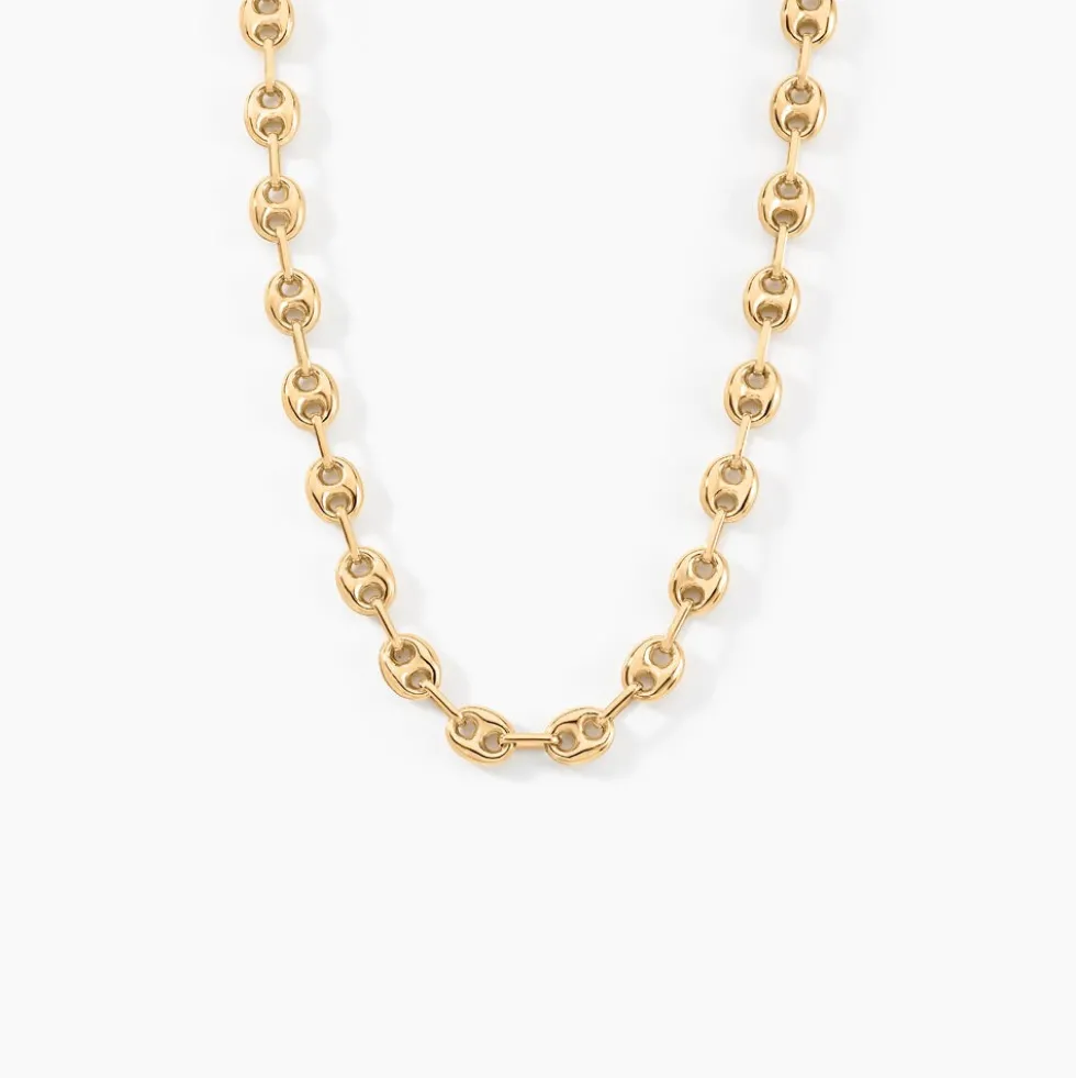 Collier Maille Dami Maille Grain De Cafe Or Jaune