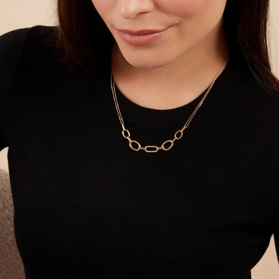 Collier Maiya Or Jaune
