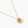 Collier Marcelina Plaqué Or Jaune