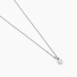 Collier Marciana Argent Blanc Oxyde De Zirconium