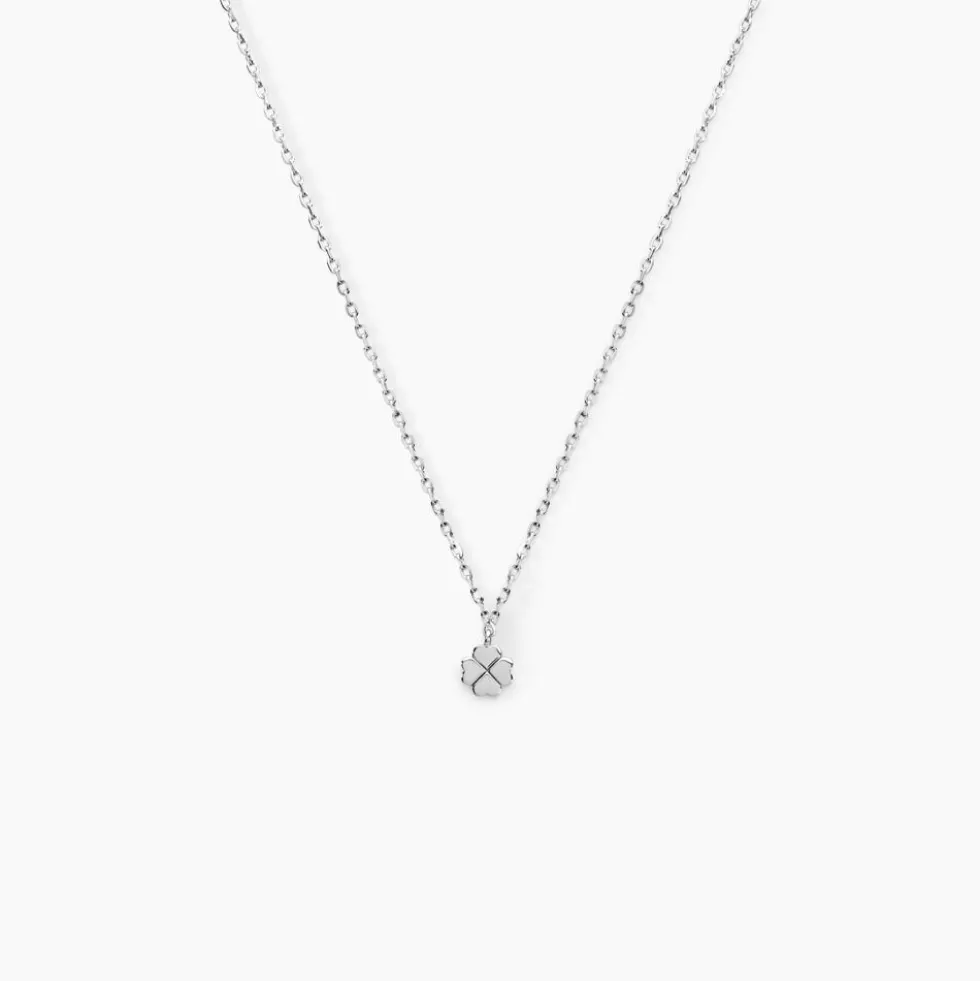 Collier Mayane Argent Blanc