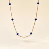 Collier Meike Plaque Or Jaune