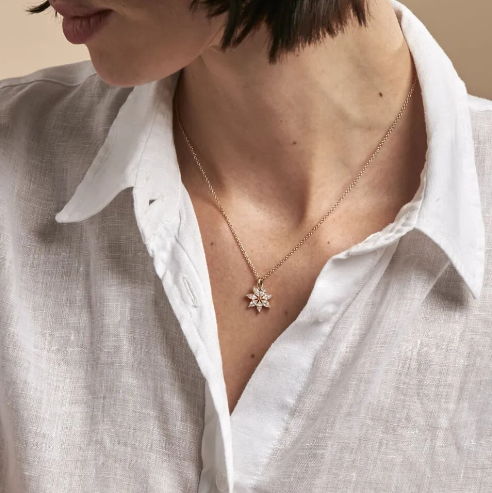Collier Mia Plaqué Or Doré Oxyde De Zirconium