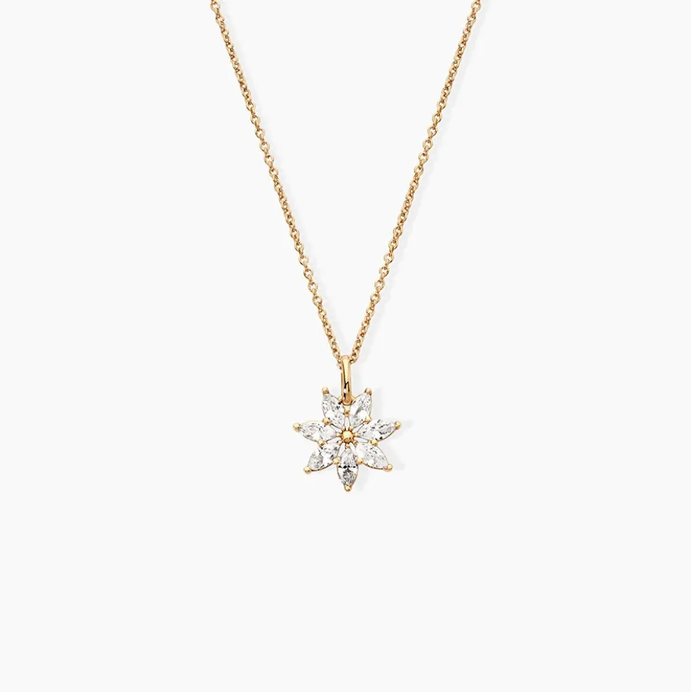 Collier Mia Plaqué Or Doré Oxyde De Zirconium
