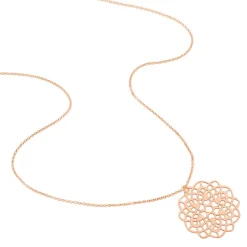 Collier Mina Argent Rose