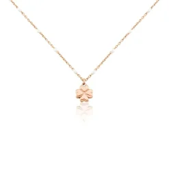 Collier Molly Argent Rose