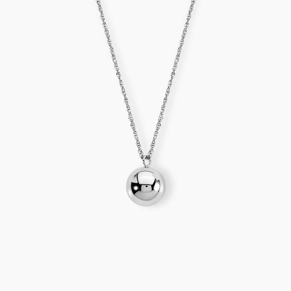 Collier My Bola Acier Blanc