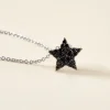 Collier Nasima Argent Blanc Spinelle