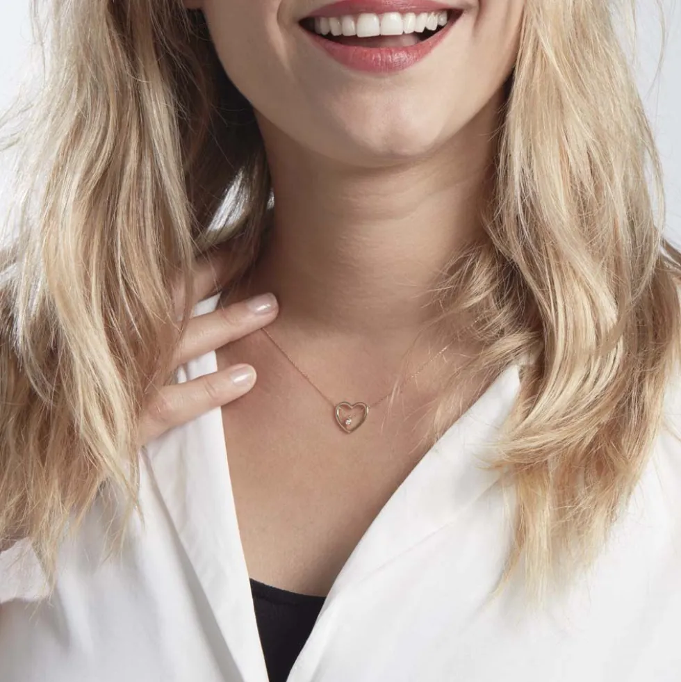 Collier Natalouane Or Jaune Diamant