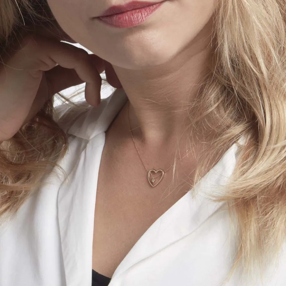 Collier Natalouane Or Jaune Diamant
