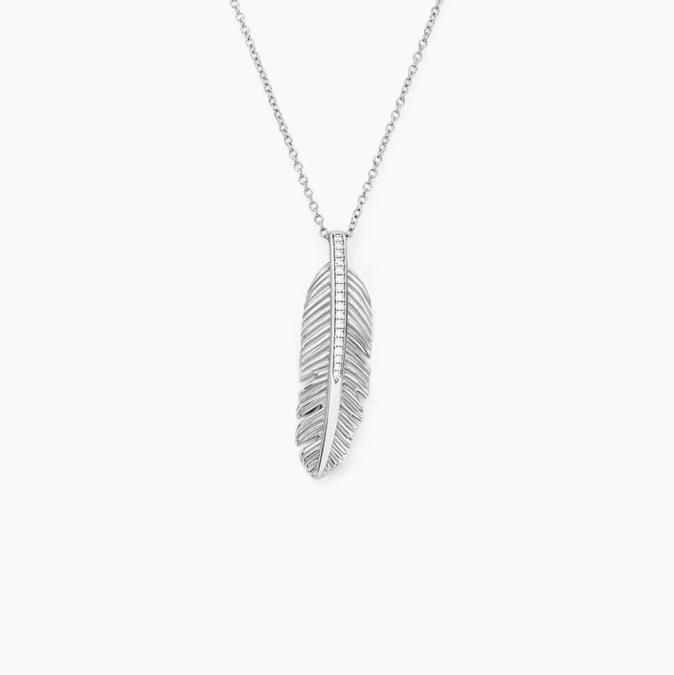Collier Navyla Argent Blanc Oxyde De Zirconium