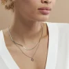 Collier Nia Argent Blanc