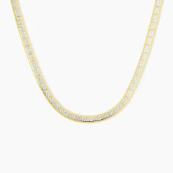Collier Nuriaae Argent Jaune