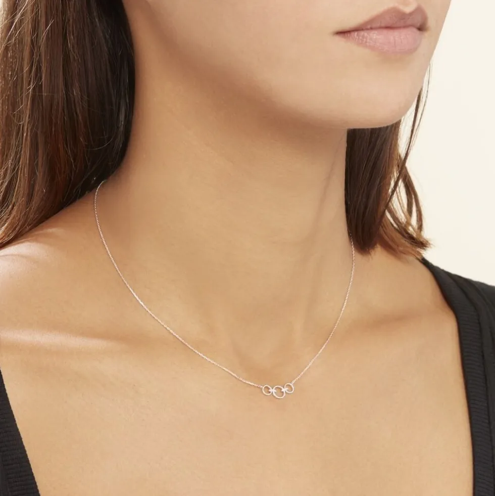 Collier Or Blanc Judyta Diamants