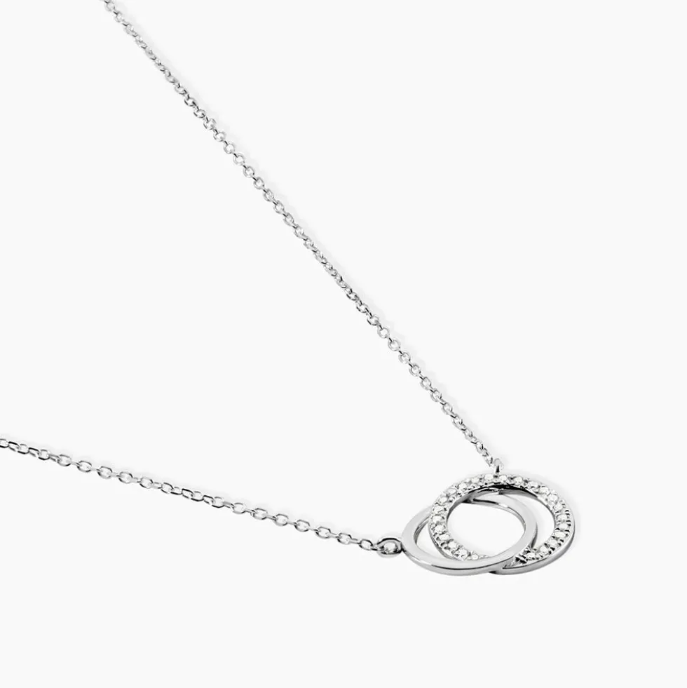 Collier Or Blanc Tresha Diamants