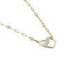 Collier Or Jaune Abiah Diamants