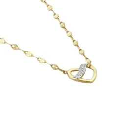 Collier Or Jaune Abiah Diamants