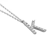 Collier Oran Or Blanc Diamant