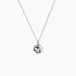Collier Orane Argent Blanc