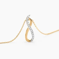 Collier Osanna Or Jaune Diamants