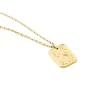 Collier Phebus Him Acier Jaune