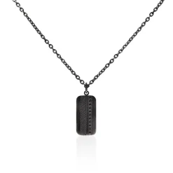 Collier Phebus Him Acier Noir