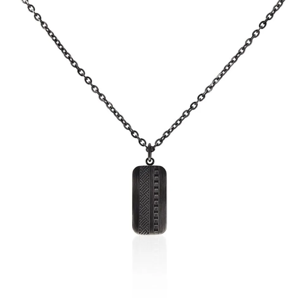 Collier Phebus Him Acier Noir