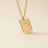 Collier Phebus Him Acier Jaune