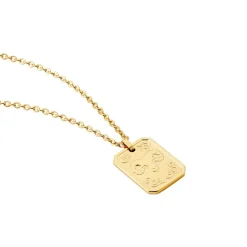 Collier Phebus Him Acier Jaune