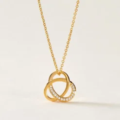 Collier Plaqué Or Henia Oxydes De Zirconium