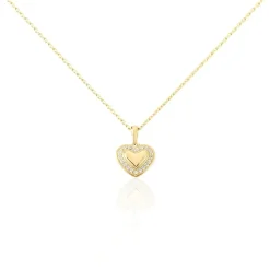 Collier Plaqué Or Jaime Oxydes De Zirconium