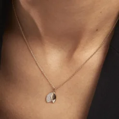 Collier Plaqué Or Jaune Simao Oxydes De Zirconium